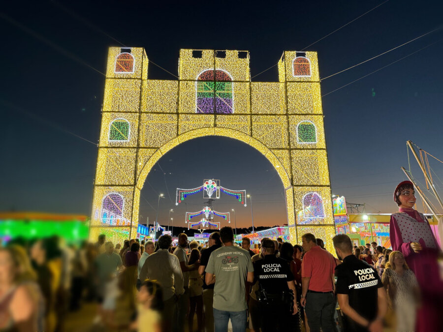 La feria de Santa Ana 2024 transcurre sin incidentes y marcada por las altas temperaturas